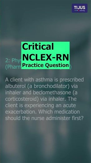 ✅NCLEX-RN: A Critical Practice Question on Delegation and Prioritization