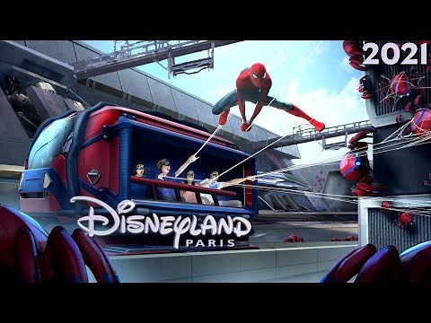 LES NOUVEAUTÉS DE L'ATTRACTION SPIDERMAN À DISNEYLAND PARIS ! (2021)