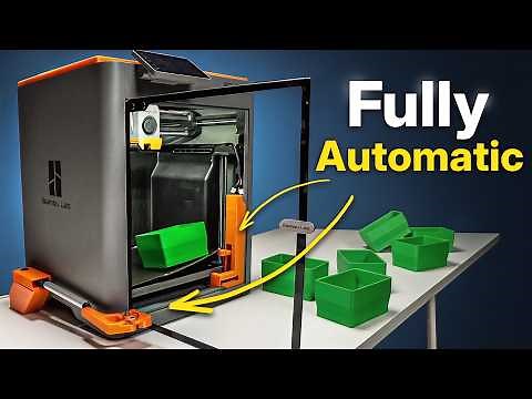 Full Automation for Bambu Lab P & X: Auto Door and Plate Bender - FarmLoop Stage 2