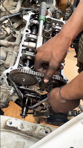 How to remove a timing chain #mechaniclife #short