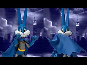 New looney tunes Batman bugs bunny action figure revealed beast kingdom