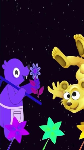 High Contrast Baby Sensory 🖤 Relaxing Baby Sensory Video ✨ Twinkling Stars & Peaceful Rain #short