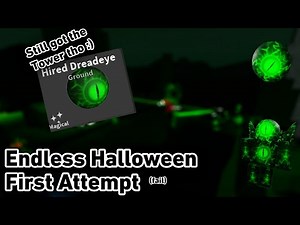 Endless Halloween First Attempt - Critical Tower Defense