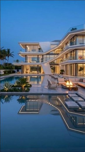 Amazing Modern Luxury Villa with Swimming Pool | Dream House 4K #buildingwork #construction #house