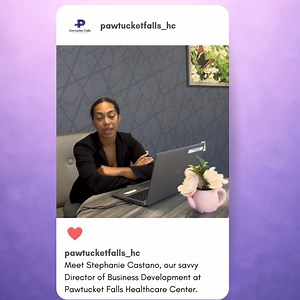 Meet Stephanie Castano, our savvy Director of Business Development at Pawtucket Falls Healthcare Center—a 154-bed facility now thriving under new ownership and management. With daily visiting hours from 8 am to 8:30 pm, we're committed to connecting families with compassionate care and creating a community that feels like home. #PawtucketFalls #MeetOurTeam #SeniorCareLeadership #CommunityCare #NewBeginnings | Pawtucket Falls Healthcare Center