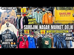 SAROJINI NAGAR MARKET DELHI 2026 | WINTER COLLECTION GIRLS AND BOYS | CHEAPEST JACKETS