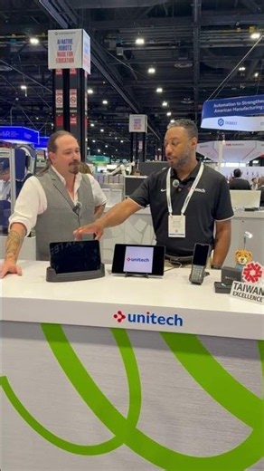Unitech discusses their intelligent edge warehousing solutions at #automate2026