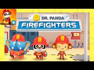 Dr Panda Firefighters - Dr. Panda And His Firefighting Team Rescue His Trapped Friends!