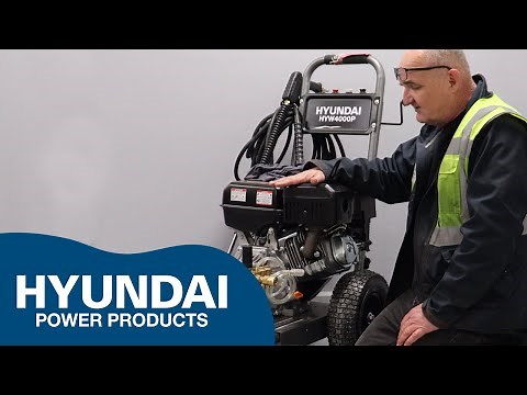 How to Adjust the Pressure on the HYW4000P Petrol Pressure Washer