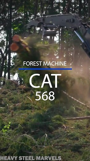 CAT 568 Forest Machine: Caterpillar's Ultimate Forestry Weapon