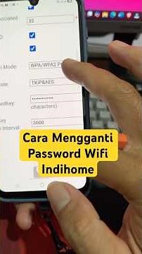 Cara Mengganti Password Indihome Lewat HP