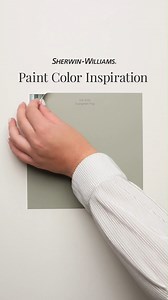 Evergreen Fog SW 9130 is the perfect green-gray go-to. Share your project photos in the comments! Haven't used it yet? Order a peel & stick sample: https://bit.ly/49EGDUt . #SWColorLove (on Instagram): 📸 1: @thewilddecoelis 📸 2: @design_dabbles 📸 3: @pinestoneparknorth 📸 4: @smc_living 📸 5: @batesestates.la | Sherwin-Williams
