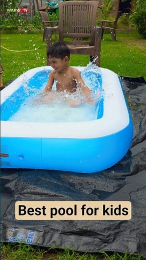 Kids Swimming Pool Fun 💦 | Best Outdoor Water Play Pool for Children | Summer Fun Review