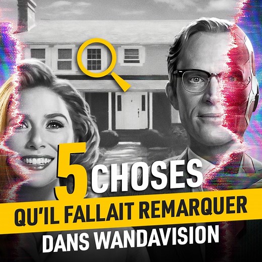 495K views · 3.6K reactions | Vous avez adoré le petit monde télévisuel de Wanda & Vision ? Mais aviez-vous remarqué ces 5 détails ?  Base de la phase IV du MCU, hommage à Stan Lee, références aux comics... On vous décrypte tout ! | AlloCiné | Facebook