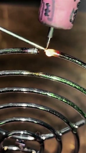 Precision Metal Coil Welding Process Using Micro Torch Technique