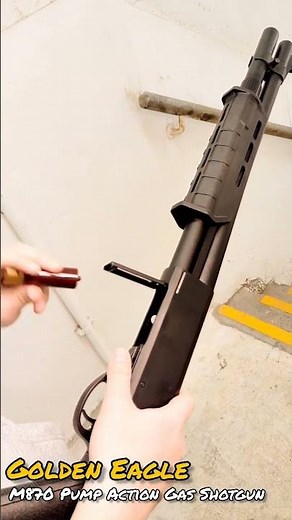 Golden Eagle M870 Pump Action Gas Shotgun