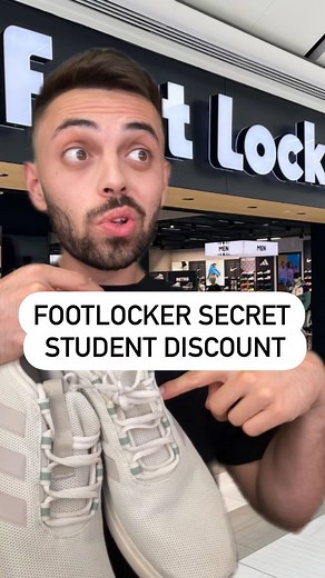 Josh Rincon | Foot Locker Secret Student Discount 🤯💸 Foot Locker has a 20% off discount for students with Student Beans. To redeem this discount, you... | Instagram