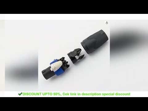 30pcs Original Neutrik New type NL4FX Speakon 4 Pole Plug Male Audio Speaker Connectors Original