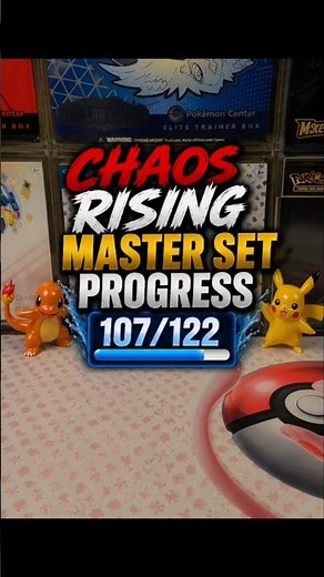 Chaos Rising Master Set Progress! 107/122 Complete