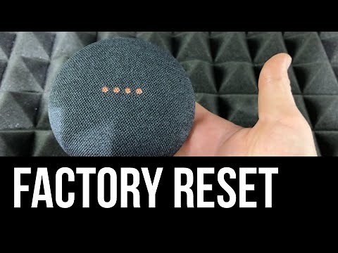 How to Force Factory Reset Google Nest Mini in 2020 | Factory Restore Nest Mini
