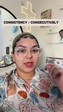 You’re not inconsistent, you’re just measuring wrong.