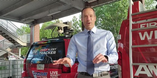 First Alert Forecast: Very warm with a few storms possible on Tuesday