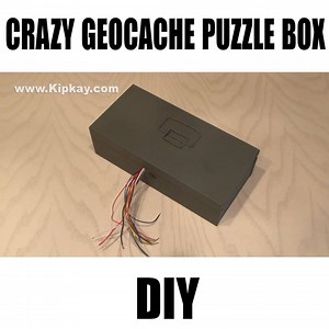 Crazy Geocache Puzzle Box! | Kipkay