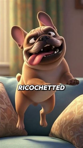 🛋️ Living Room or Racetrack? Frenchie Decides! 🐾😂 #shorts #dogsoftiktok #funny