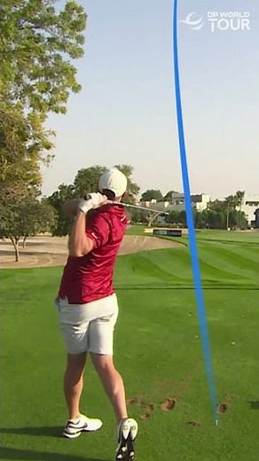Rory McIlroy 3-iron flop shot in the 14 Club Challenge 🤩