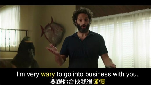 【影视剧学英语】小心 谨慎 警惕 的表达 wary