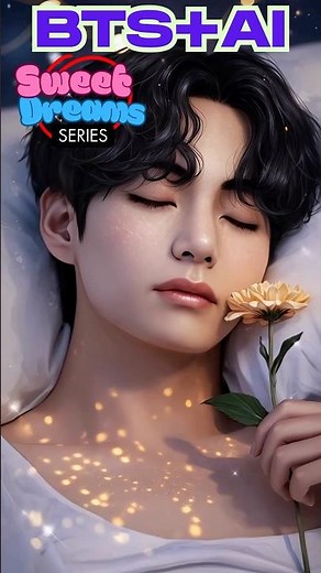 V BTS+AI: 🌷Sleeping Beauty Night 💤 Sweet Dreams with BTS ✨ #taehyung #v