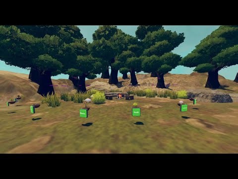 Building a quick field with unity assets