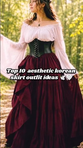 Top 10 Aesthetic korean skirt outfit ideas ✨️🌷 #ootdguide #fashion #shorts #skirt #fyp #outfitideas