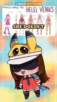 REDESIGNING HELEL, VENUS FOR MY UPCOMING ANIMATIC PLANETSCORE #PlanetsCore #shorts