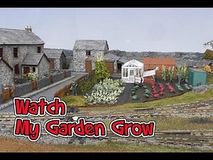 Planting the Allotment - Byford Model Railway