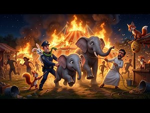 The Shocking Truth About a Mother Elephant's Love for Her Baby | Funny Cartoon | Mama Toons