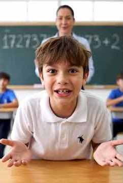 Help him solve the most difficult math problem.