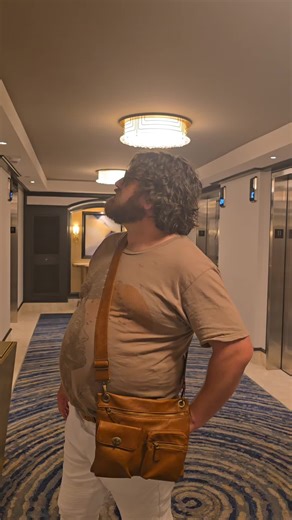 Alan's Iconic Satchel from The Hangover