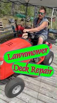 Lawn Tractor Mower Deck Repair