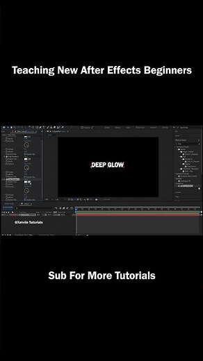 How to Make Deep Glow in After Effects (30 Second Tutorial)