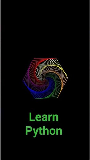 make beautiful image with python/ import turtle /#coding #viral #shorts