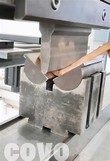 Mark-Free Bending for Thick Copper Plates