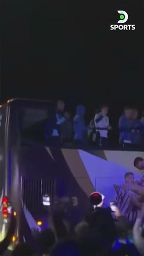 The FANS' RECOGNITION of #ARGENTINA after the NATIONAL TEAM'S ARRIVAL in the COUNTRY! 🇦🇷