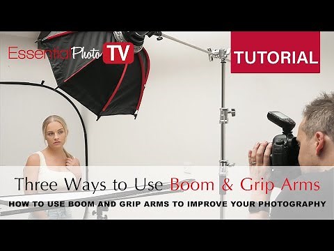Three Ways to Use C-Stand Grip and Boom Arms | with Mark Willshire