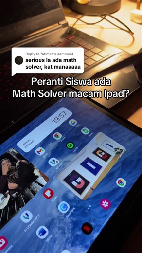 How to Turn on Math Solver on Samsung Tab A8 | College & University Note-Taking