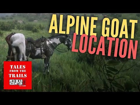 RDR2: Alpine Goat Location - Hunting in Red Dead Redemption 2