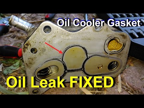 Audi A3 Oil Leak FIXED - Oil Cooler Gasket Replacement