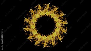 Looped seamless fire footage for your event, concert, stage design, title, presentation, site, DVD, designers, editors and VJ s for led screens and projection mapping show .