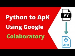 Convert Python File to APK using Google Collaboratory || Install Kivy application in your Mobile