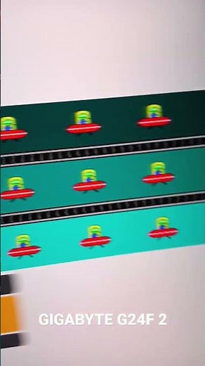 GIGABYTE G24F 2 Monitor ufo test overdrive response time